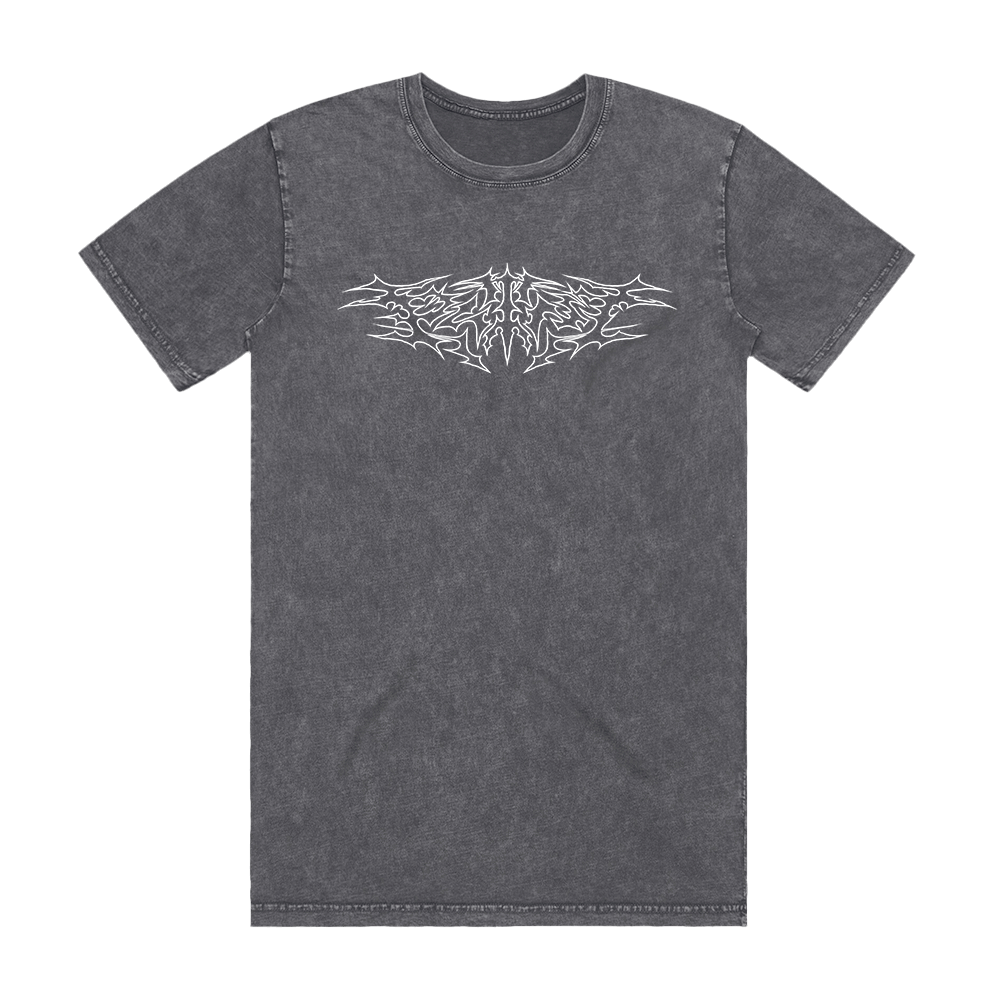 Metal Logo Acid Wash T-Shirt