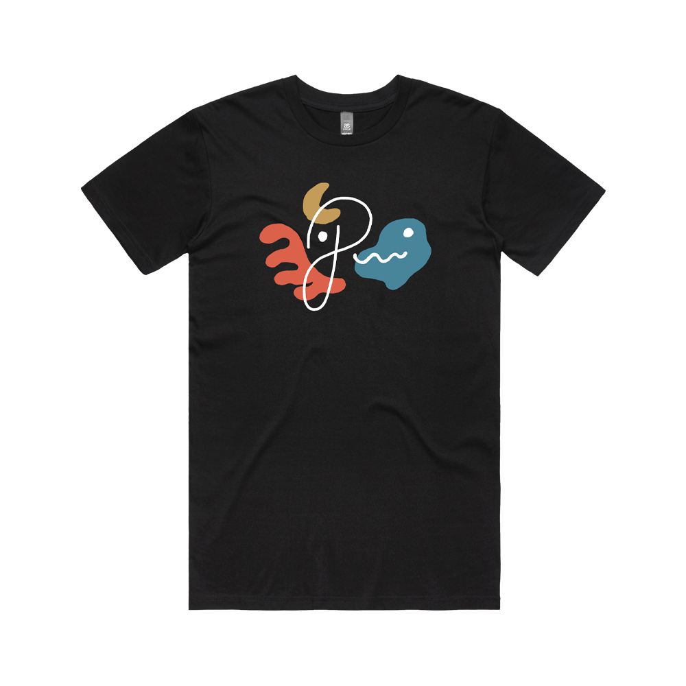 Abstract Signature Tee - Black