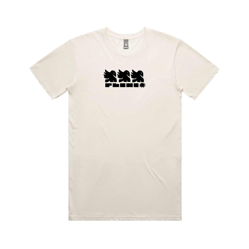 Dancing Birds Tee - Ecru