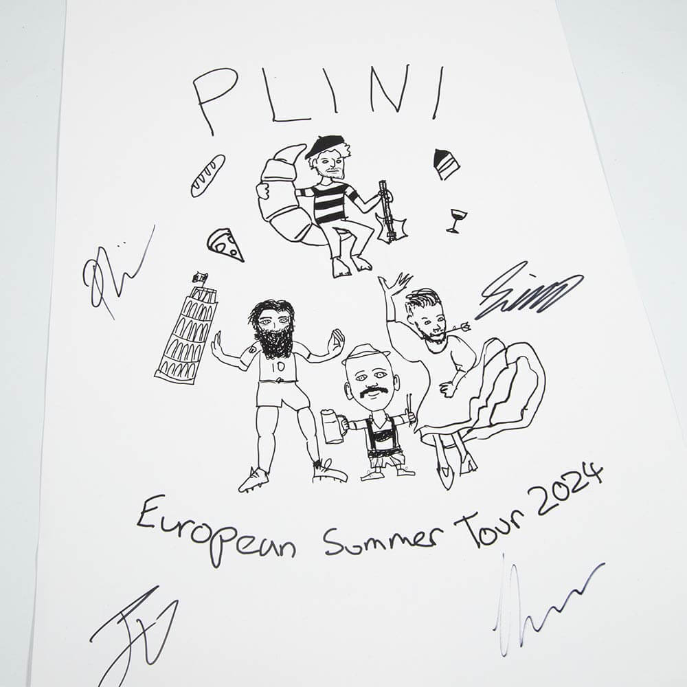 SIGNED EU Summer Tour 2024 Poster - A3
