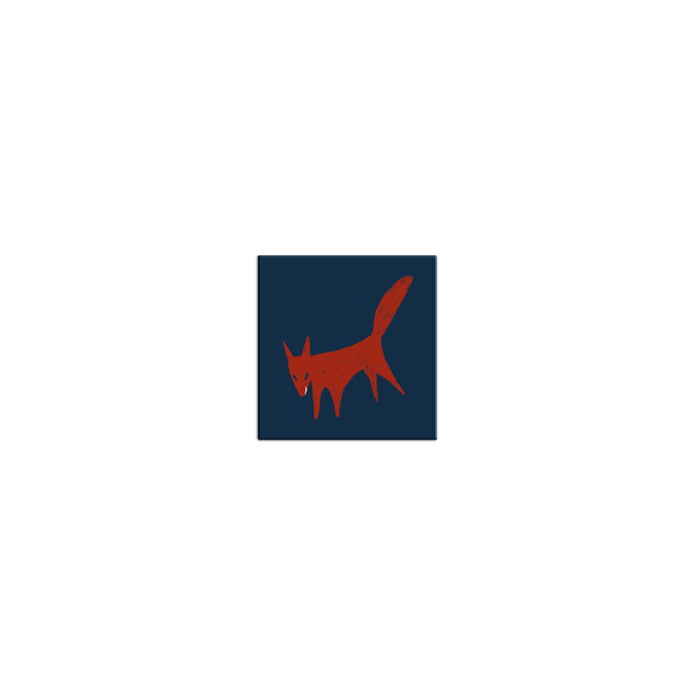 Fox Pin Badge