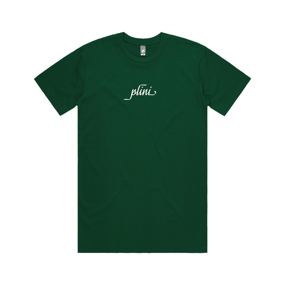 Plini Embroidered T-Shirt - Green