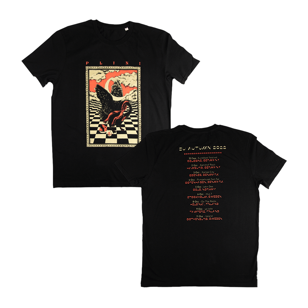 EU Autumn 2022 Tour Tee - Black