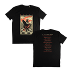EU Autumn 2022 Tour Tee - Black